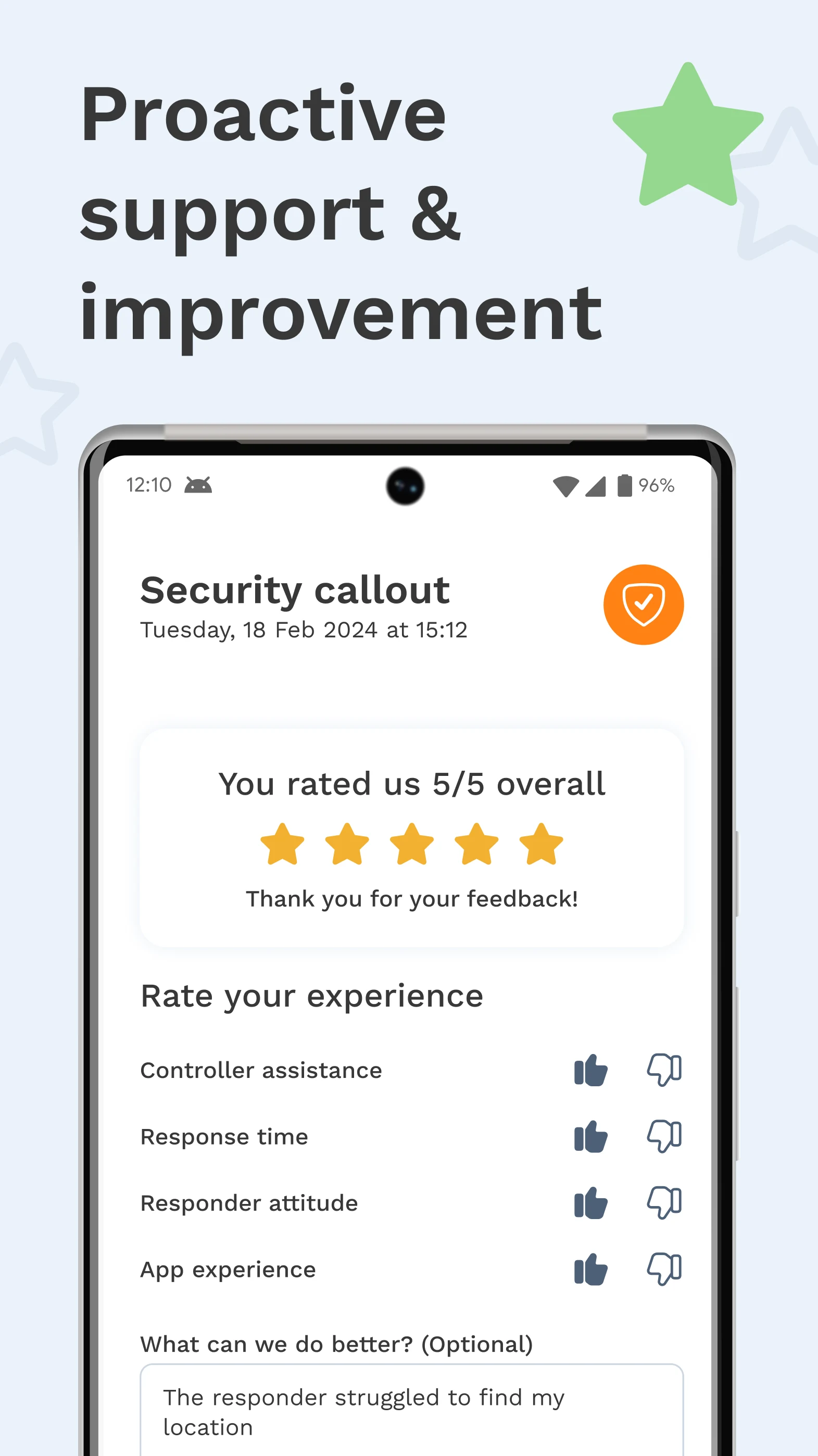 Corsecure screenshot