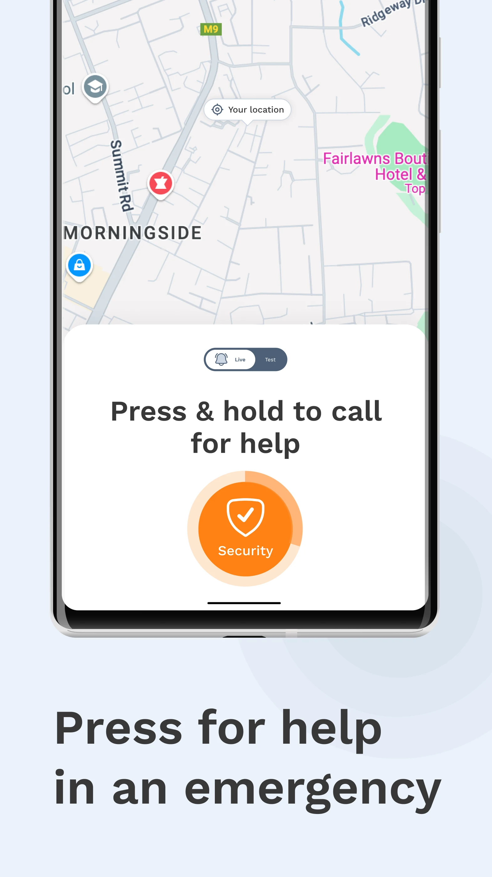 Corsecure screenshot